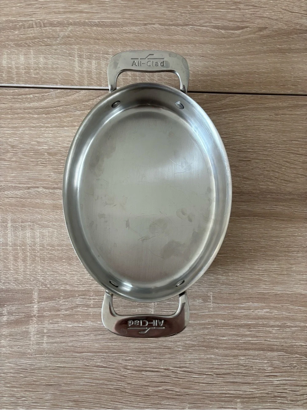 All-Clad Stainless Steel Small Oval Roasting Pan
